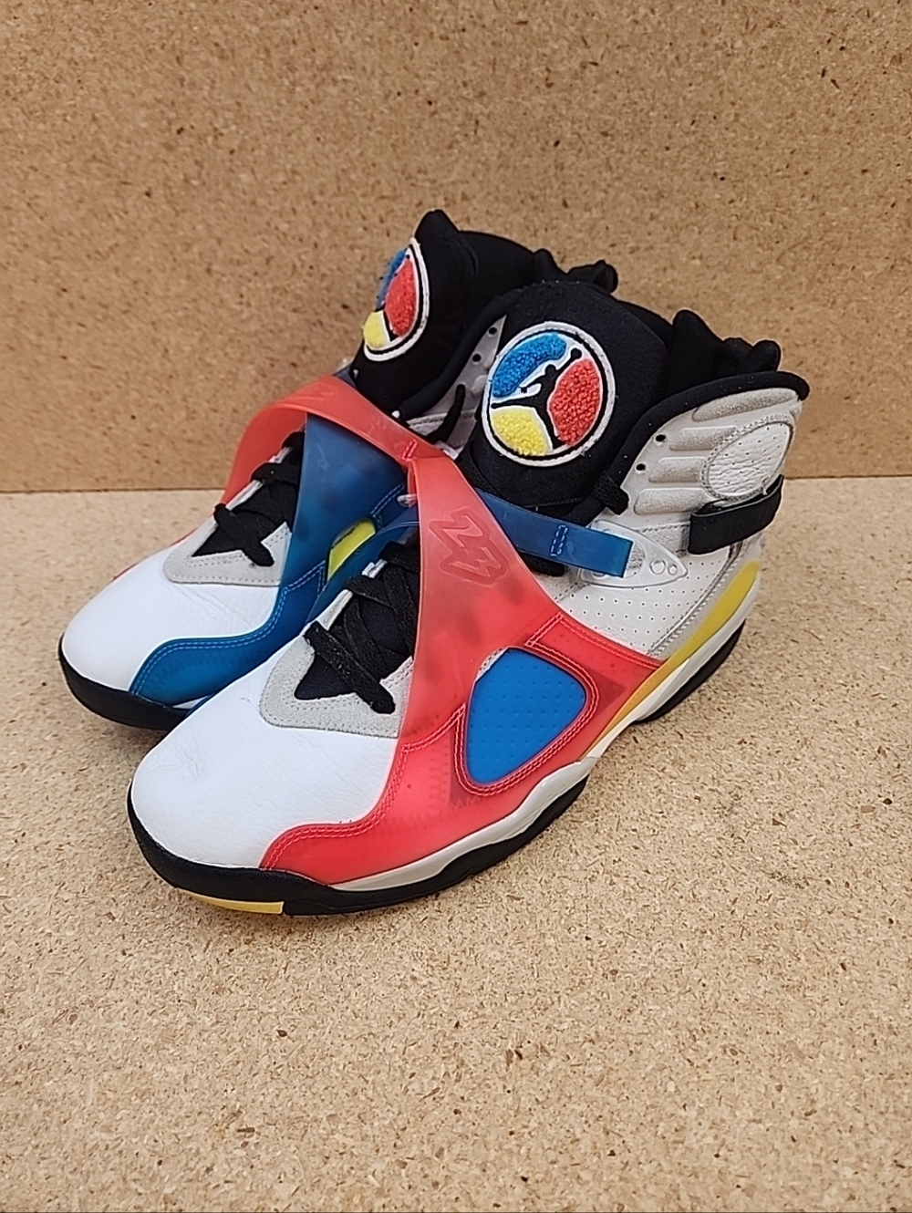 Air Jordan 8 Retro SP SE Multi-Color 2019 Mens Size 11 BQ7666-100 NO INSOLES